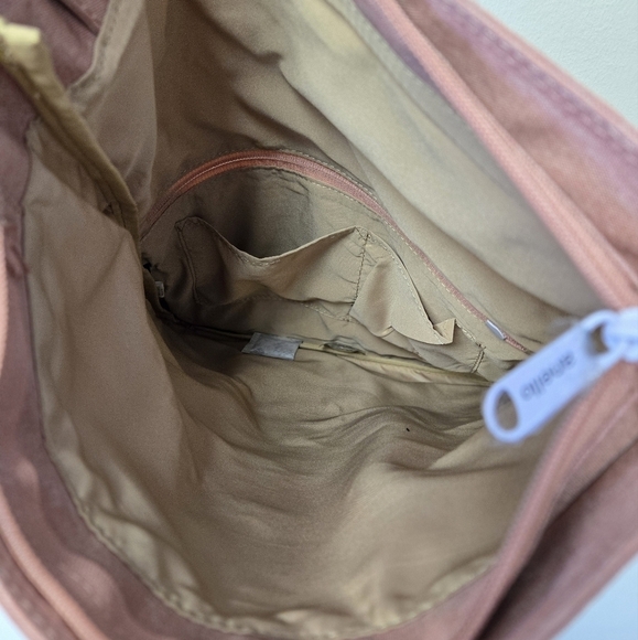 Annelo 2-way foldable shoulder bag Nude Pink - Picture 9 of 14